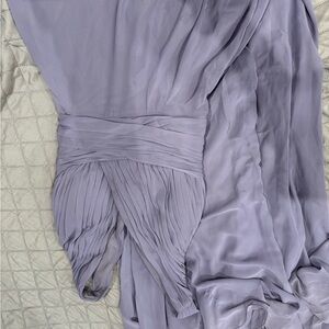 Elegant Lavender Evening Gown